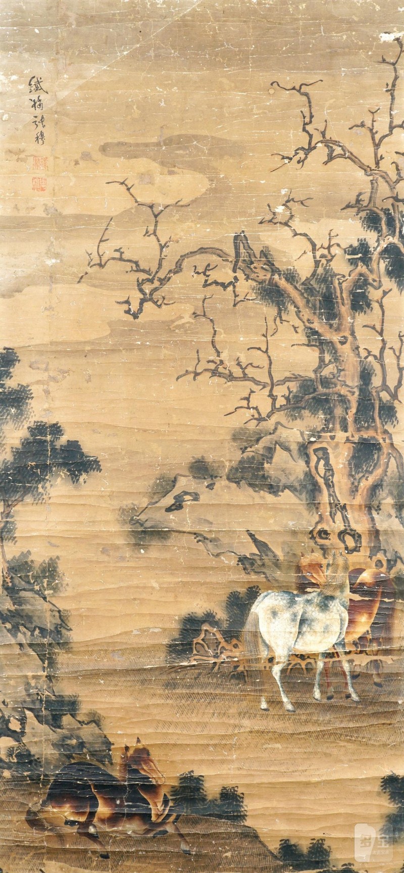    張穆 風景動物